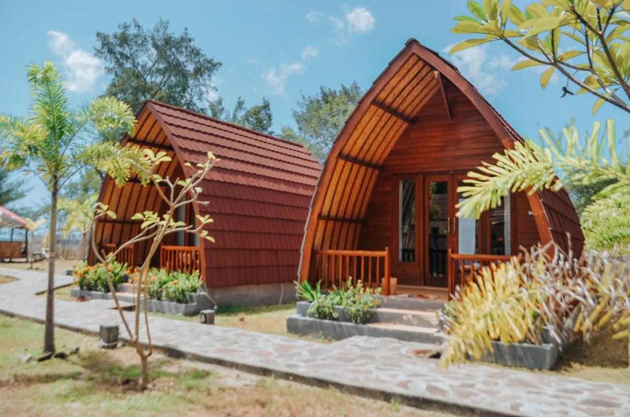 Laba Laba Bungalow Gili Meno Esterno foto