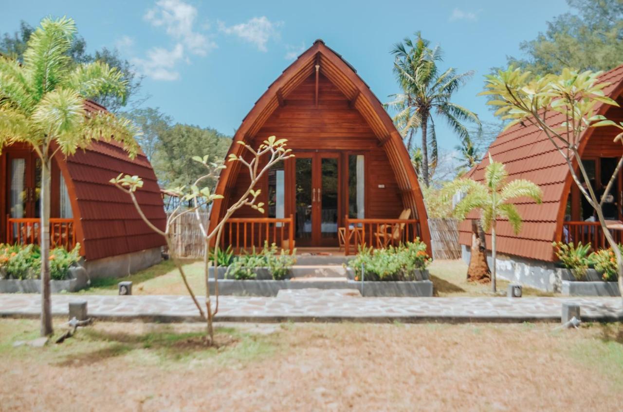 Laba Laba Bungalow Gili Meno Esterno foto