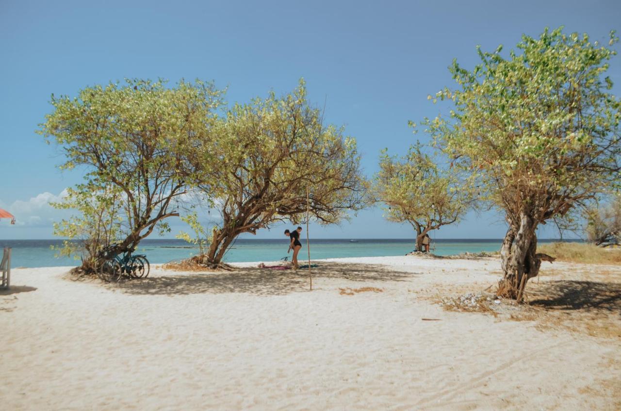 Laba Laba Bungalow Gili Meno Esterno foto